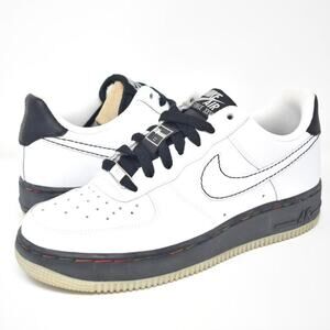2007 Nike Air Force 1 Low “White/Black” with rainbow stitching